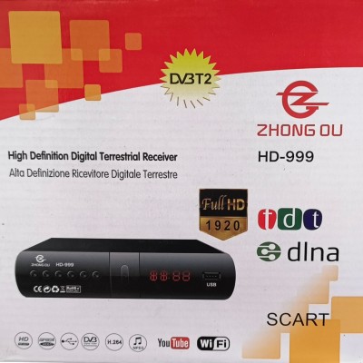 ZHONG OU HD-999 DECODERDVBT2/DVBS2 HD/USB