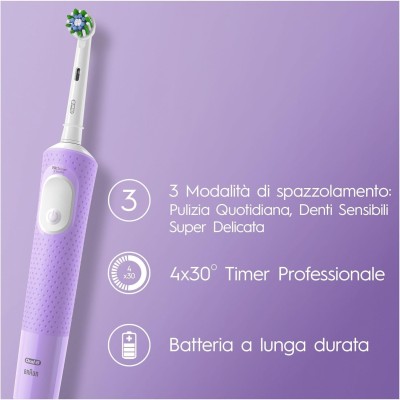 SPAZZOLINO ELETTRICO ORAL-B VITALITY PRO VIOLA