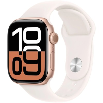 Apple watch serie10 42mm ac/rose gold sb/light blu. m/l mwwj3qc/