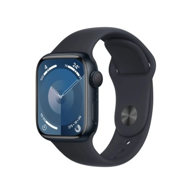Apple Watch Serie 9 41mm Aluminium Midnight Sport Band Midnight