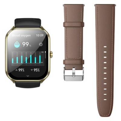 SMARTWATCH HOCO 1,96 CON FUNZIONE CHIAMATA Y28 ORO