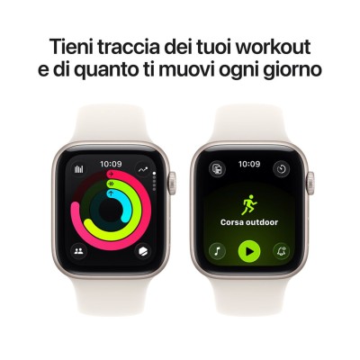 Apple Watch SE 3 44mm AC/Starlight SB/Starlight M/L ITA MEHJ4QL/A