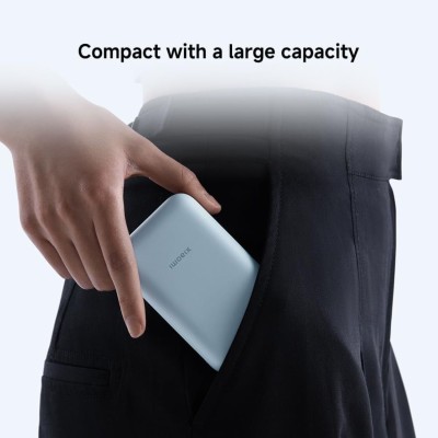 Xiaomi Powerbank 10000MAH 22.5W Cavo Integrato Usb-C Ice Blue