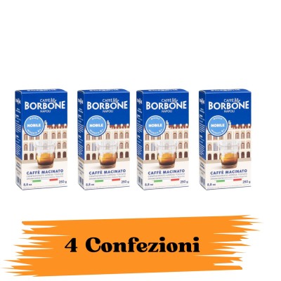 Borbone Caffe Macinato Blu Nobile 4Cnf/250g 1Kg