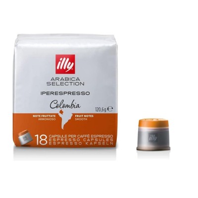 Illy Caffe Capsule Iperespresso Colombia 18pz