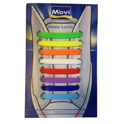 Movi Lacci Scarpa Silicone Funny Laces 16Lacci