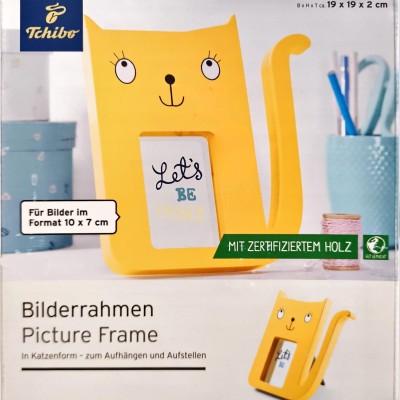 CORNICE PER FOTO DESIGN GATTO 19X19X2