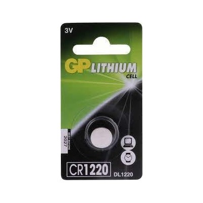 GP (GPBM)LITHIUM BATTERY GPCR1220-7C1 10CARDS/10PZ - 3V