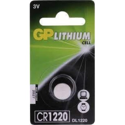 GP (GPBM)LITHIUM BATTERY GPCR1220-7C1 10CARDS/10PZ - 3V