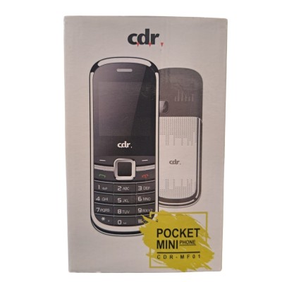 CDR TELEFONO MINI POCKET CRD-MF01 SILVER