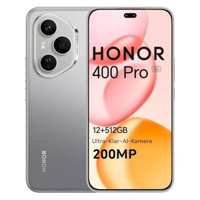 Honor 400 Pro 12+512GB 6.7"5G Lunar Grey DS ITA