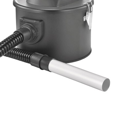 Aspiracenere Vinco 40176 - Motore 600W, Serbatoio 10 Litri in Metallo, per Stufe, Camini e Barbecue
