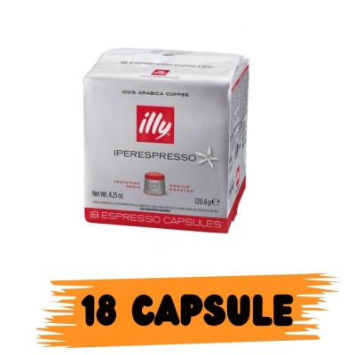 ILLY CAPSULE IPERESPRESSO TOSTATO CLASSICO 18PZ