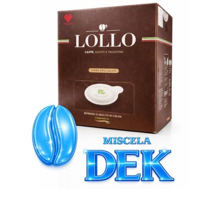 Lollo Caffe Cialde 44mm Dek 150pz