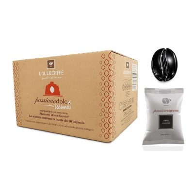 Lollo Caffe Capsule Dolce Gusto Nera 96pz
