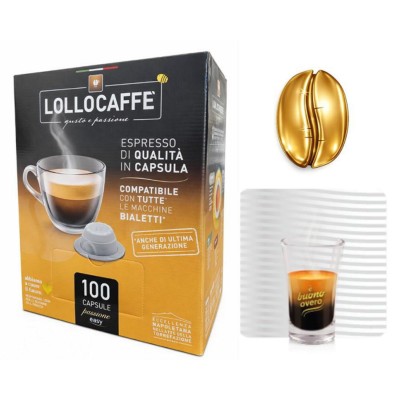 Lollo Caffe Capsule Bialetti Oro 100pz