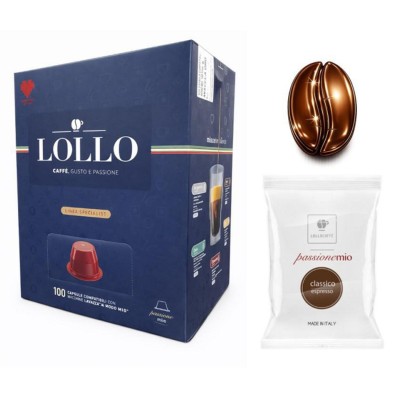 Lollo Caffe Capsule A Modo Mio Classica 100pz