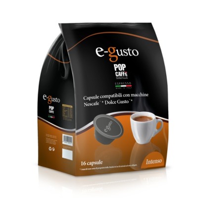 Pop Caffè Intenso Box Capsule Comp. Nescafè Dolce Gusto