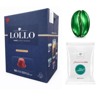 Lollo Caffe Capsule A Modo Mio Dek 100pz