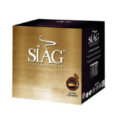 Siag Caffe Cialde 44mm Oro Nero Forte 50pz +Kit 50pz