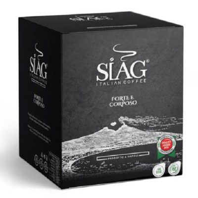 Siag Caffe Cialde 44mm Oro Nero Forte e Corposo 150pz