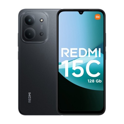 Xiaomi Redmi 15c 4+128GB 6.9" 4G Midnight Black DS EU
