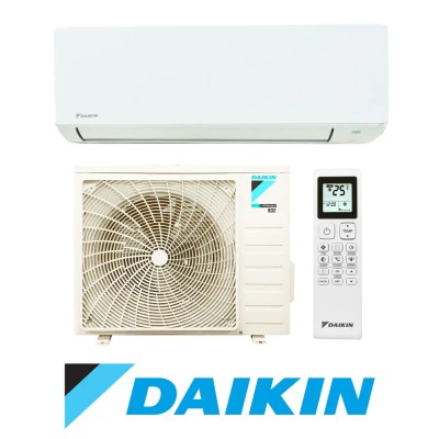 Climatizzatore Daikin 9000 BTU 2,5 kW R32 A++/A+ Monosplit Inverter, Design Elegante e Funzioni Avanzate