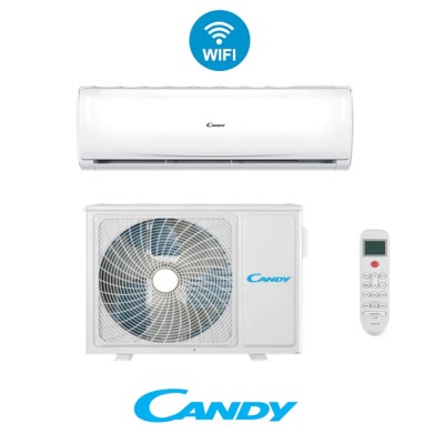 Climatizzatore Candy BREZZA 9000 BTU CY-09RAIN + CY-09RAOUT Wi-Fi, A++ Efficienza Energetica, Silenzioso e Compatto