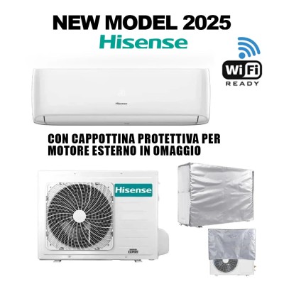 Climatizzatore Hisense CA25LR02G + AS25LR02W 9000 BTU Inverter Wi-Fi Ready A++ Efficienza Energetica