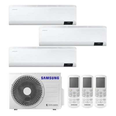 Climatizzatore Samsung CEBU Trial Split Inverter R32 AJ052 9000+9000+12000 BTU WiFi A++/A+