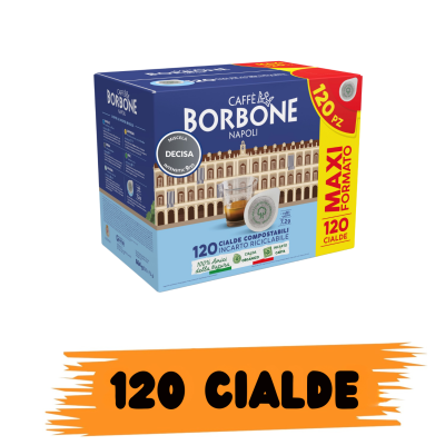 Borbone Box Cialde Miscela Decisa (Nera)