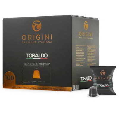 Toraldo Caffe Capsule Nespresso Origini 100pz