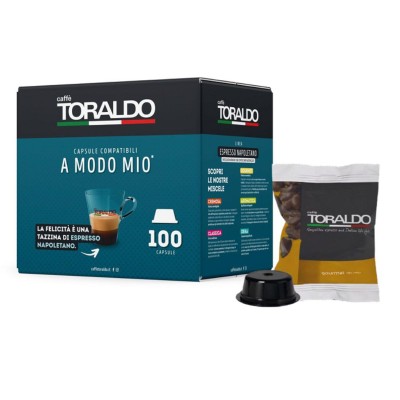 Toraldo Caffe Capsule A Modo Mio Gourmet 100pz