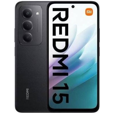 Xiaomi Redmi 15 8+256GB 6.9" 4G Midnight Black DS EU