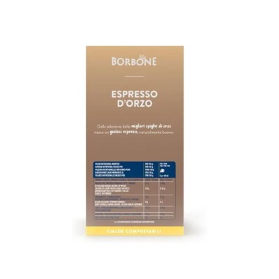 1 CONFEZIONE DA 18PZ - BORBONE BOX CIALDE 44MM ESPRESSO D ORZO 1