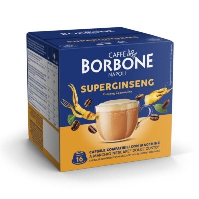 Borbone Capsule Comp.dolce Gusto Superginseng 16pz