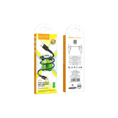 CAVO DI RICARICA HOCO USB-C A USB-C 1M X83 NERO