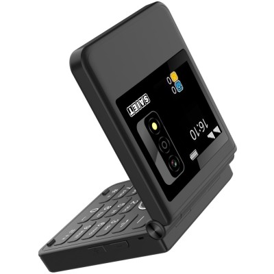 CELLULARE SAIET BE FLIP 4G NERO