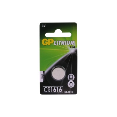 GP (GPBM) LITHIUM BATTERY CR1616 - 3V