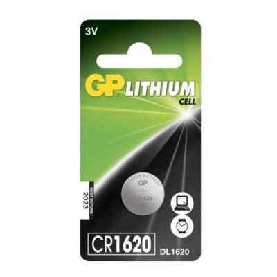 GP (GPBM)LITHIUM BATTERY GPCR1620-7C1 10CARDS/10PZ - 3V