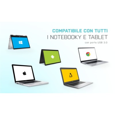 I-Tec Hub USB i-tec Advance - USB - Esterno