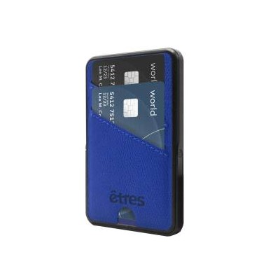 Etres Powerbank 5000mAh Wireless Magnetico con Portacarte Blue