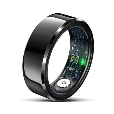 TECHMADE TM-NEXA-BK12 Smartring con Charging Box Black TG 12 21.6mm