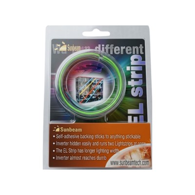 Striscia ElettroLuminescente Sunbeam Tech Striscia EL per computer RGB