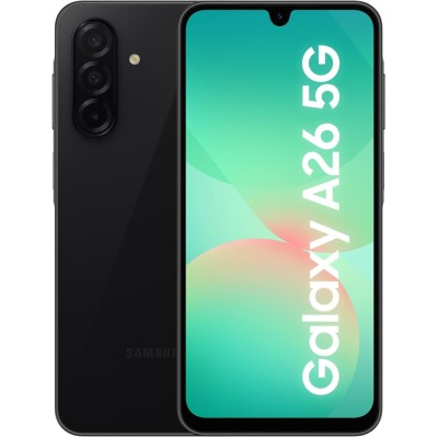 SMARTPHONE SAMSUNG A266 GALAXY A26 5G 8+256GB DS BLACK EU
