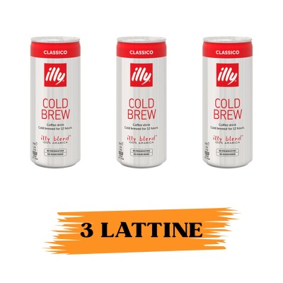 Illy Bevanda Caffe Classico Cold Brew 3pz/250ml 3pz