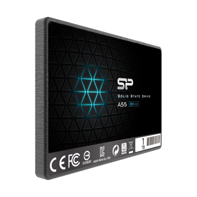 Silicon Power Hard Disk Int SSD 2.5" SATA-III 1TB A55