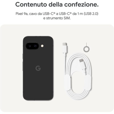Google Pixel 9a 8+256GB 6.3" 5G Obsidian Black DS EU