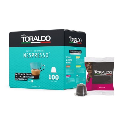 Caffè Toraldo Miscela Classica 100 Capsule Nespresso