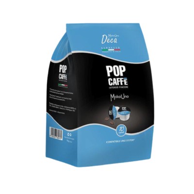 Pop Caffe Capsule Uno System MokaUno Dek 10pz